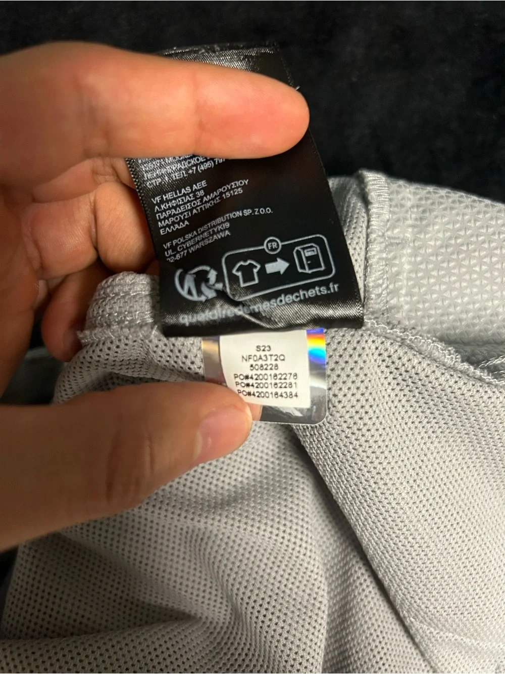 The North Face TNF FlashDry 29 (Fit 30W) Hiking Trek 6.5in Inseam Shorts Gray